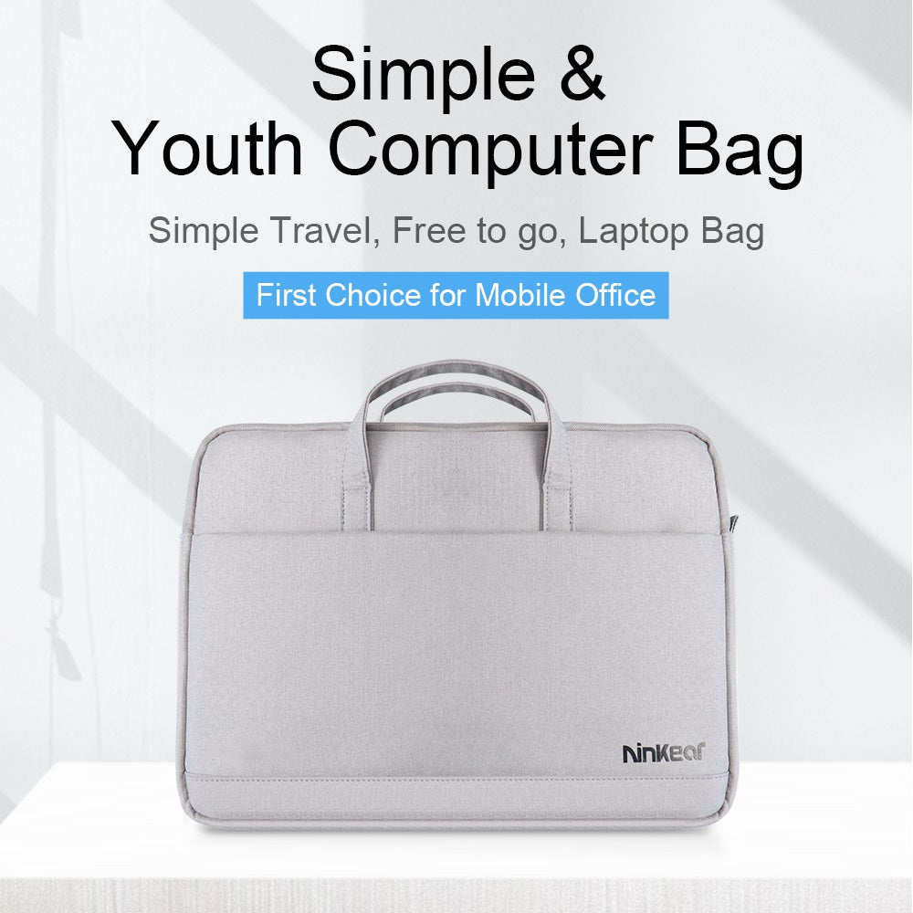 Ninkear Laptop Bag 14.1/15.6 inch Waterproof Notebook Bag