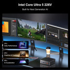 Ninkear L20 AI Mini PC Intel® Core™ Ultra 5 226V  AI Performance