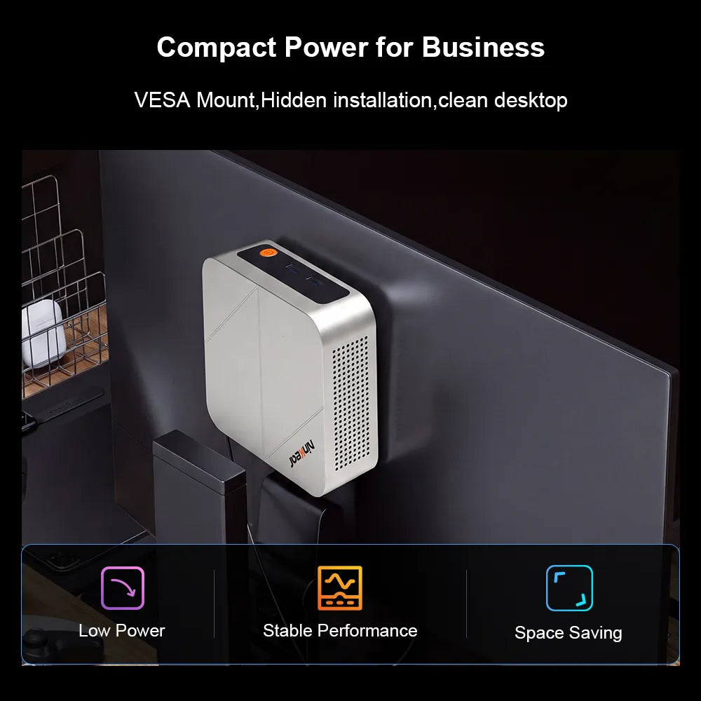Ninkear MBOX18 Mini PC  Intel® Core™ 3 processor 304 Compact & Ultra-Quiet
