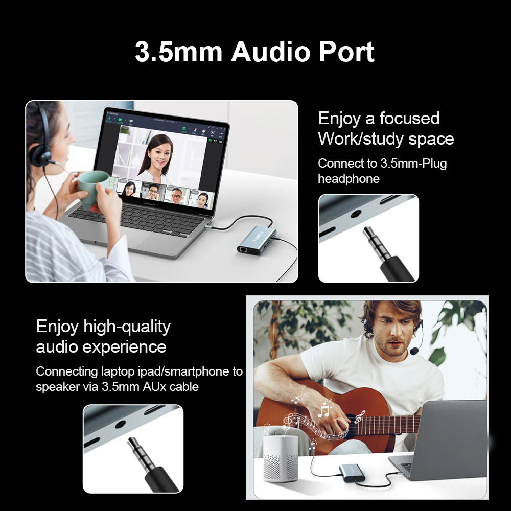 Ninkear USB Type-C Laptop Dock Station