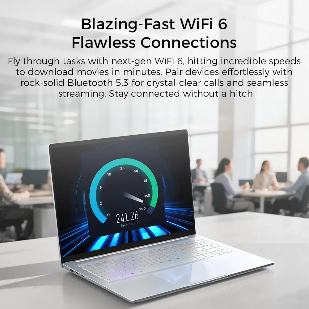 Ninkear S14 AMD Ryzen 5 6600H | 7535HS Ultra-Slim Lightweight Laptop for Mobile Work