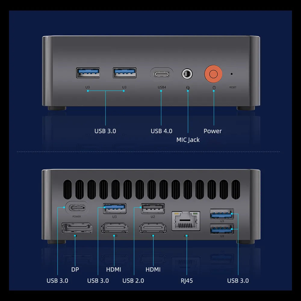Ninkear L20 AI Mini PC Intel® Core™ Ultra 5 226V  AI Performance