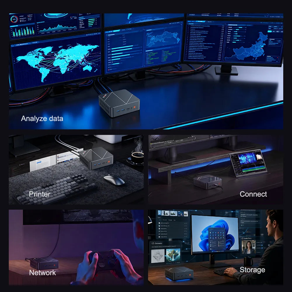 Ninkear L20 AI Mini PC Intel® Core™ Ultra 5 226V  AI Performance