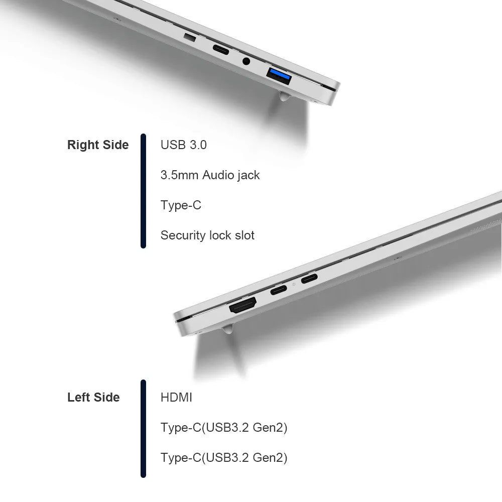 Ninkear S14 AMD Ryzen 5 6600H | 7535HS Ultra-Slim Lightweight Laptop for Mobile Work