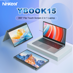 Ninkear YBOOK 15 15.6 Inch 360° filp 2 in 1 Tablet Touch Screen Laptop