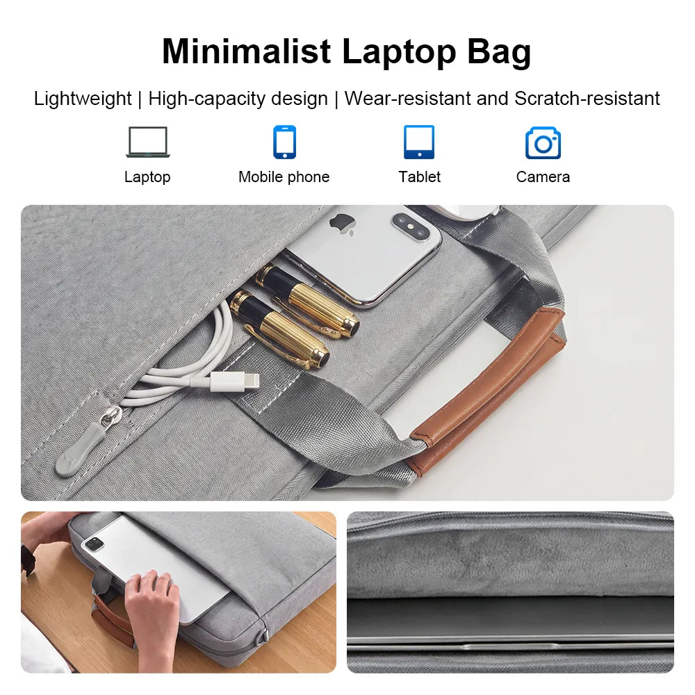 Ninkear Lightweight Minimalist Laptop bag - Shockproof & Scratch-Resistant Protective Sleeve