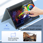Ninkear YBOOK 15 15.6 Inch 360° filp 2 in 1 Tablet Touch Screen Laptop