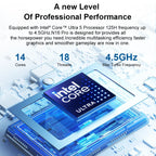 Ninkear N16 Pro Intel® Core™ Ultra 5 125H  High Performance Laptop for Professional Work