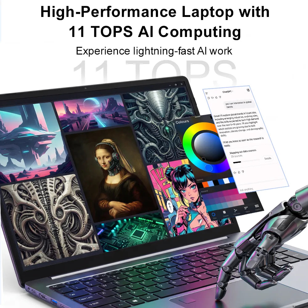Ninkear N16 Pro Intel® Core™ Ultra 5 125H  High Performance Laptop for Professional Work