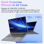 Ninkear YBOOK 15 15.6 Inch 360° filp 2 in 1 Tablet Touch Screen Laptop