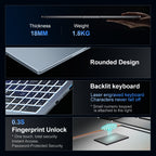 Ninkear N16 Pro Intel Core Intel Core i7-12700H High Performance Laptop for Professional Work