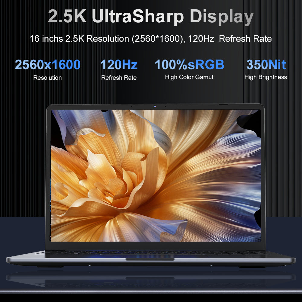 Ninkear N16 Pro Intel Core Intel Core i7-12700H High Performance Laptop for Professional Work