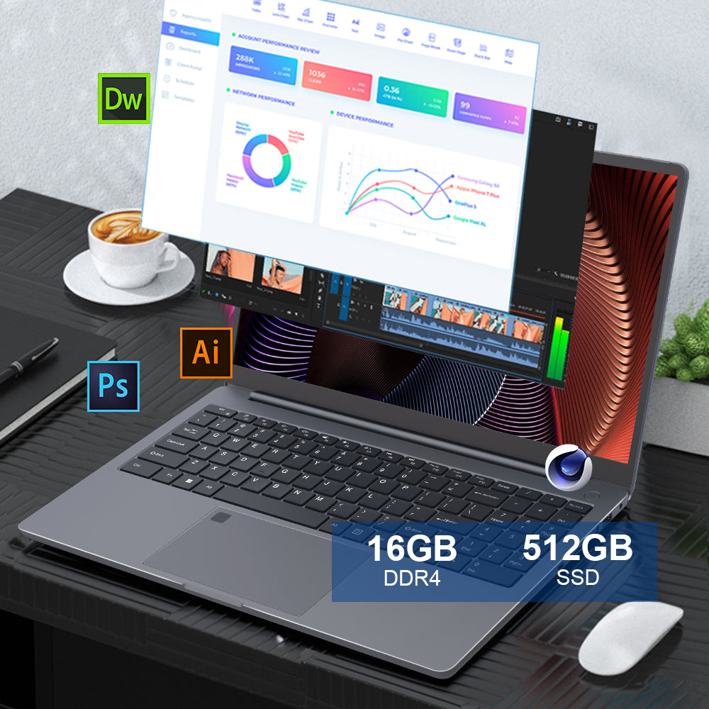 Ninkear A15 Pro AMD Ryzen5 5500U 15.6 Inch Laptop