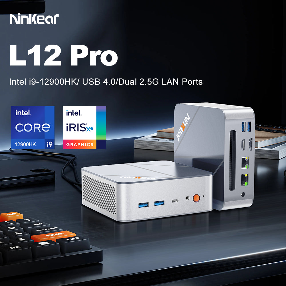 Ninkear L12 Pro Mini PC Intel® Core™ i9-12900HK Compact & Ultra-Quiet