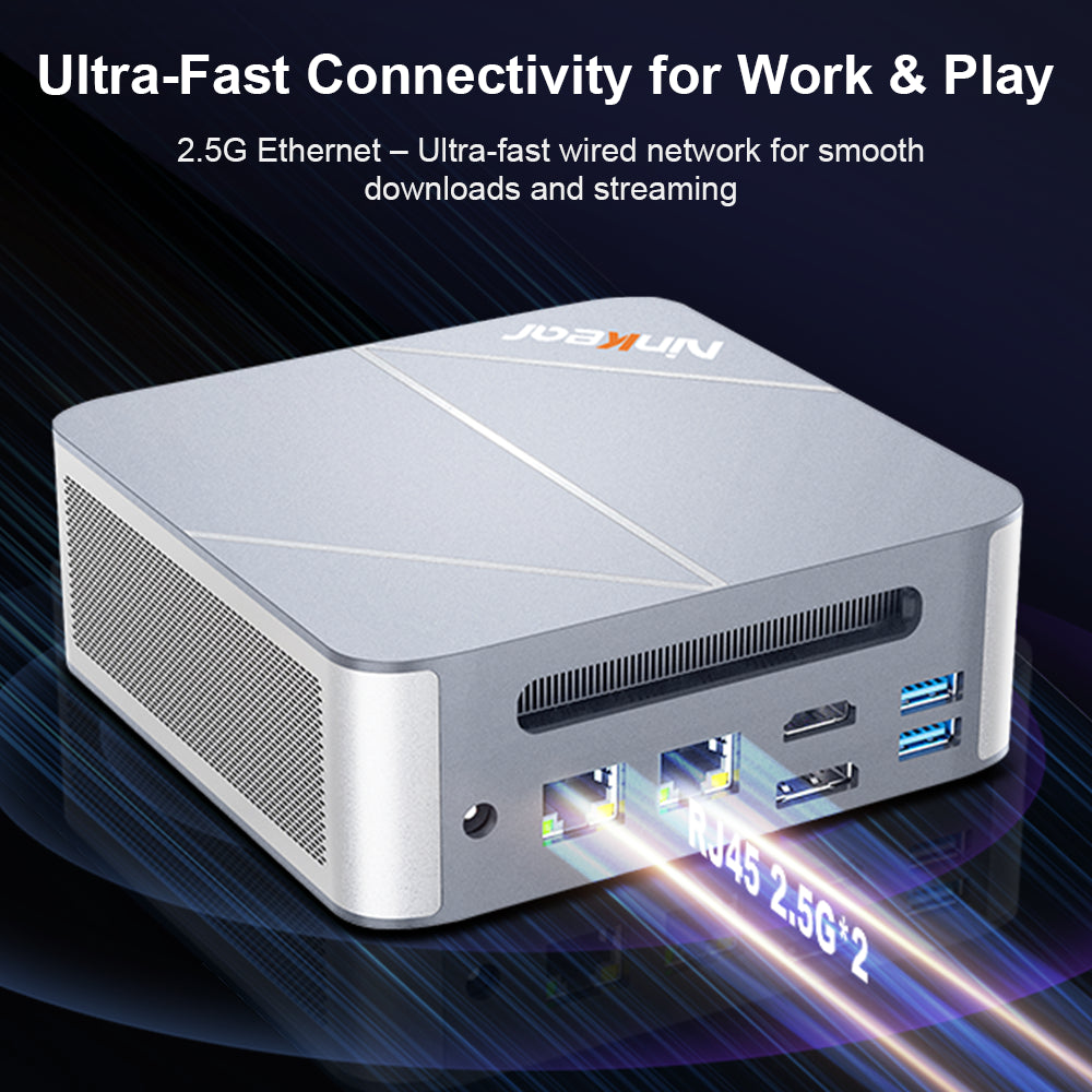 Ninkear L12 Pro Mini PC Intel® Core™ i9-12900HK Compact & Ultra-Quiet
