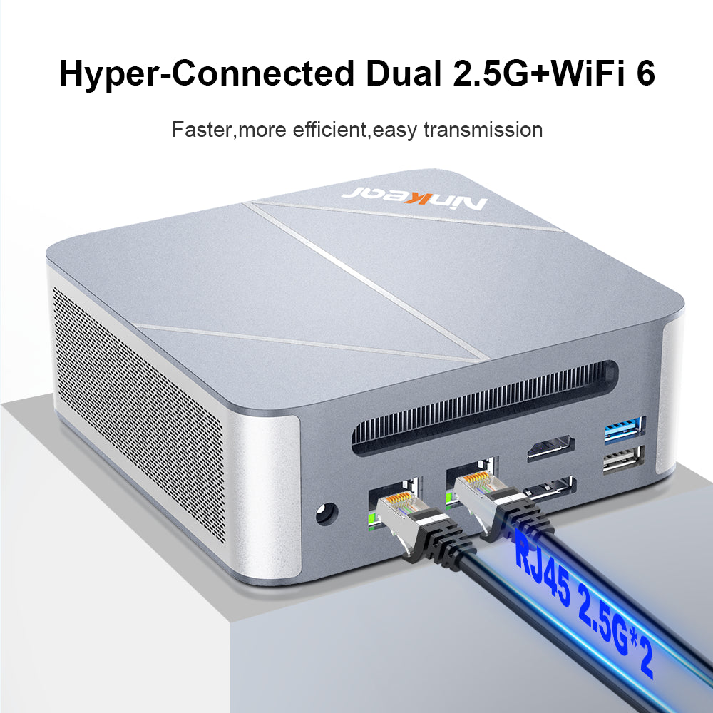 Ninkear M8 Mini PC AMD Ryzen 7 8745HS Compact & Ultra-Quiet