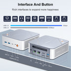 Ninkear M8 Mini PC AMD Ryzen 7 8745HS Compact & Ultra-Quiet