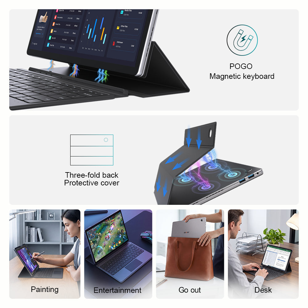 Ninkear S13 Neo  Intel® N150 13 inch 3K 2 in 1 Laptop