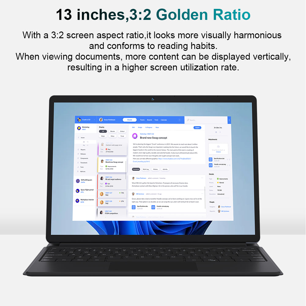 Ninkear S13 Neo  Intel® N150 13 inch 3K 2 in 1 Laptop