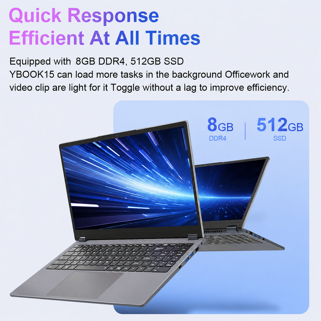 Ninkear YBOOK 15 15.6 Inch 360° filp 2 in 1 Tablet Touch Screen Laptop