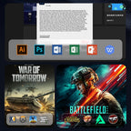 Ninkear YBOOK 15 15.6 Inch 360° filp 2 in 1 Tablet Touch Screen Laptop